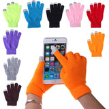 Touch Screen Gloves Colorful & Soft Cotton Winter Gloves