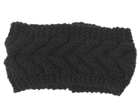 Woolen Headband for Winter Warm Ear Crochet Hair Accessorie