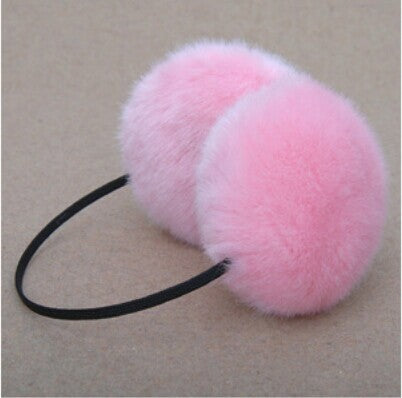 Cute Fur Earmuffs Winter Christmas Gift