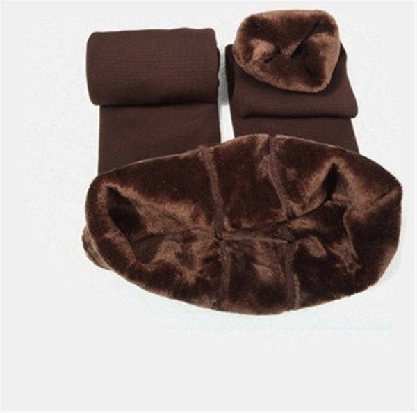 Winter Warm Leggings High Waist Thick Velvet