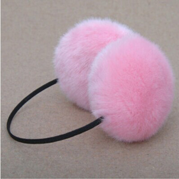 Cute Fur Earmuffs Winter Christmas Gift