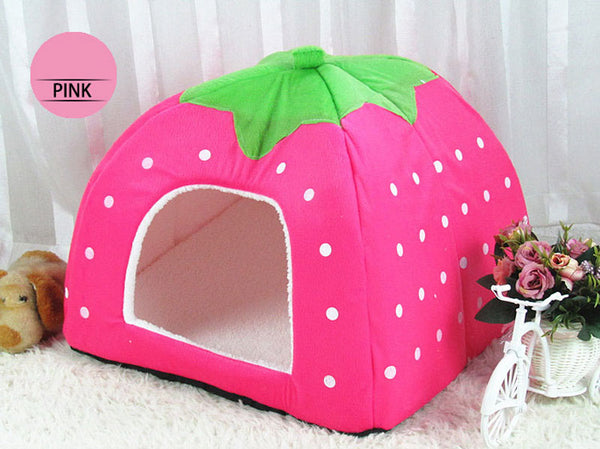 Foldable Cat Dog Kennel Warm House