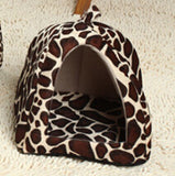 Foldable Cat Dog Kennel Warm House