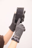 Fashion Screen Gloves Winter Warm Mittens Use Device While Keeping Hands Cosy