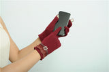Fashion Screen Gloves Winter Warm Mittens Use Device While Keeping Hands Cosy
